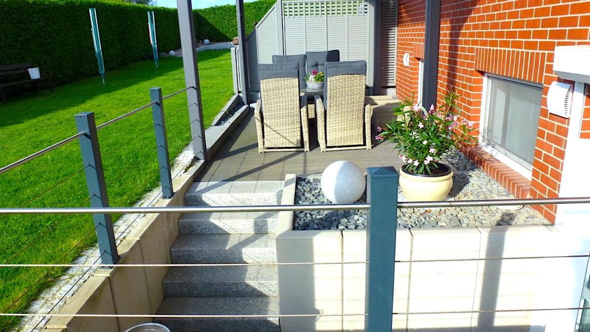 ゼーバート・ヘリングスドルフHaus Im Gruenenアパートメント エクステリア 写真